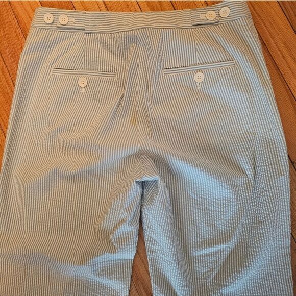 JONES NEW YORK SEERSUCKER CROPPED PANTS - Picture 4 of 8